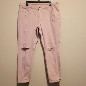 Jennifer Lopez skinny ankle pants